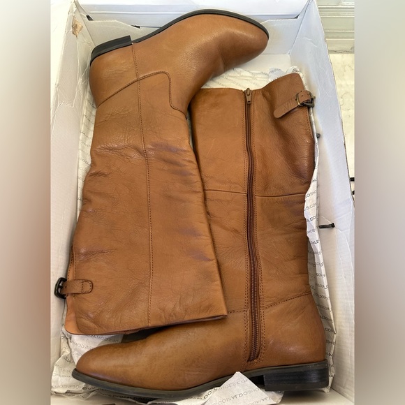 Aldo Women's Size 8 Cognac Riding Boots - Picture 10 of 12